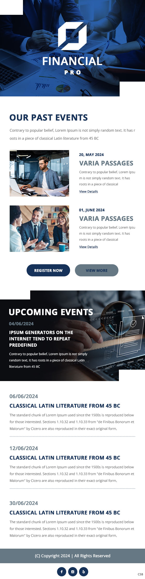 Newsletter Design by pb for Thrivent | Design #33053499