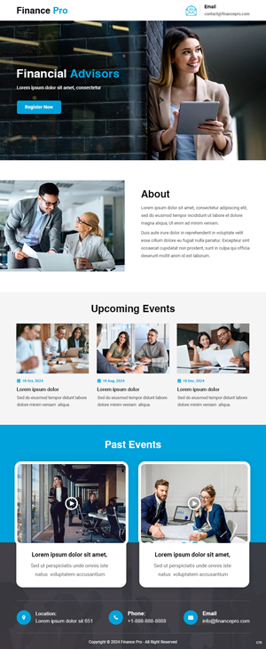 Newsletter Design by pb for Thrivent | Design: #33053507