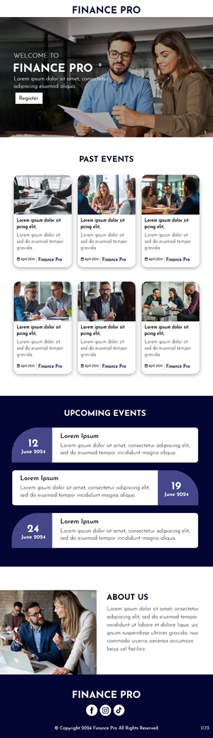 Newsletter Design by pb for Thrivent | Design: #33053508