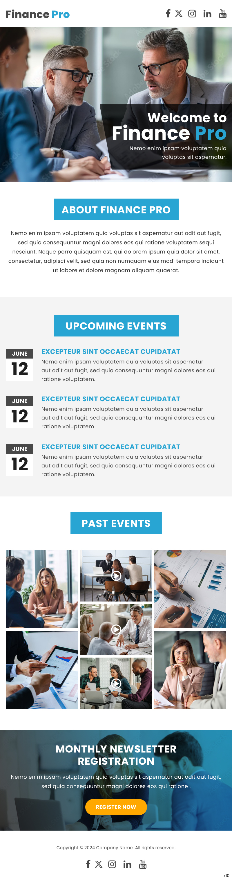 Newsletter Design by pb for Thrivent | Design #33053511