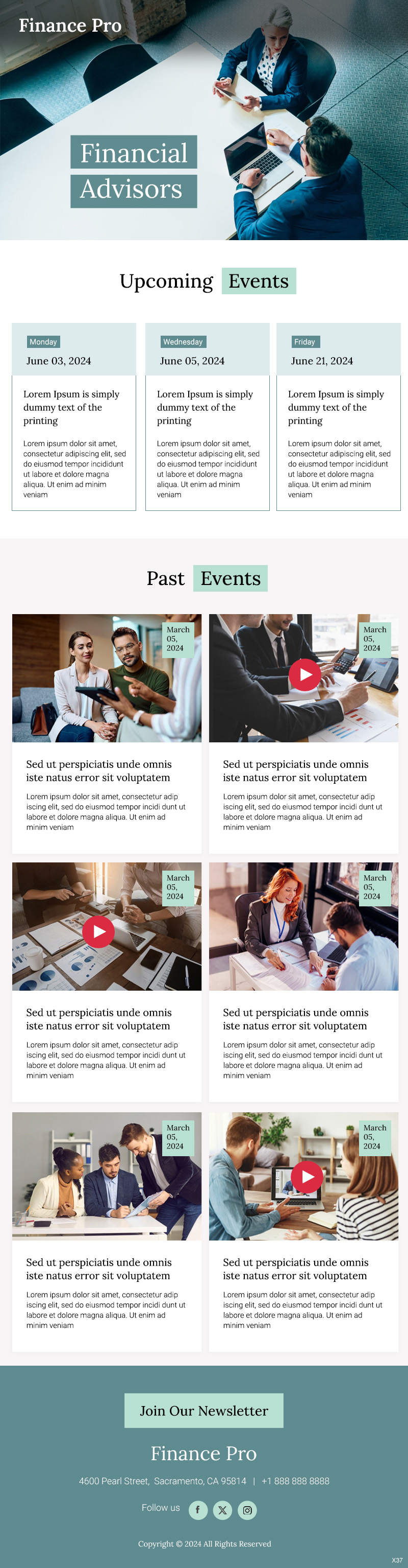 Newsletter Design by pb for Thrivent | Design #33053512