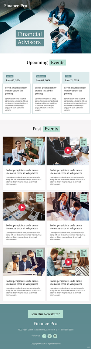 Newsletter Design by pb for Thrivent | Design: #33053512