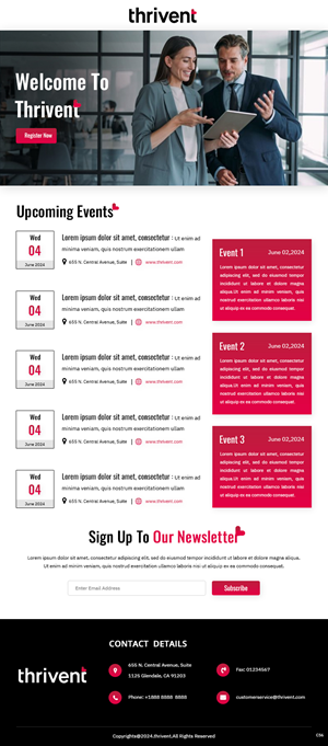 Newsletter Design by pb for Thrivent | Design: #33074215