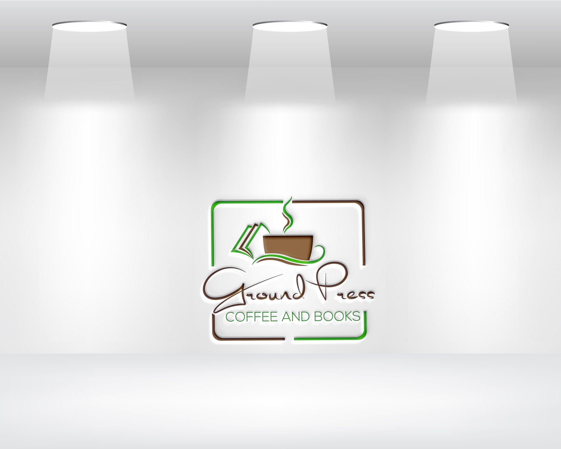 Logo Design by Daniel Khan for Ground Press  | Design #33049396