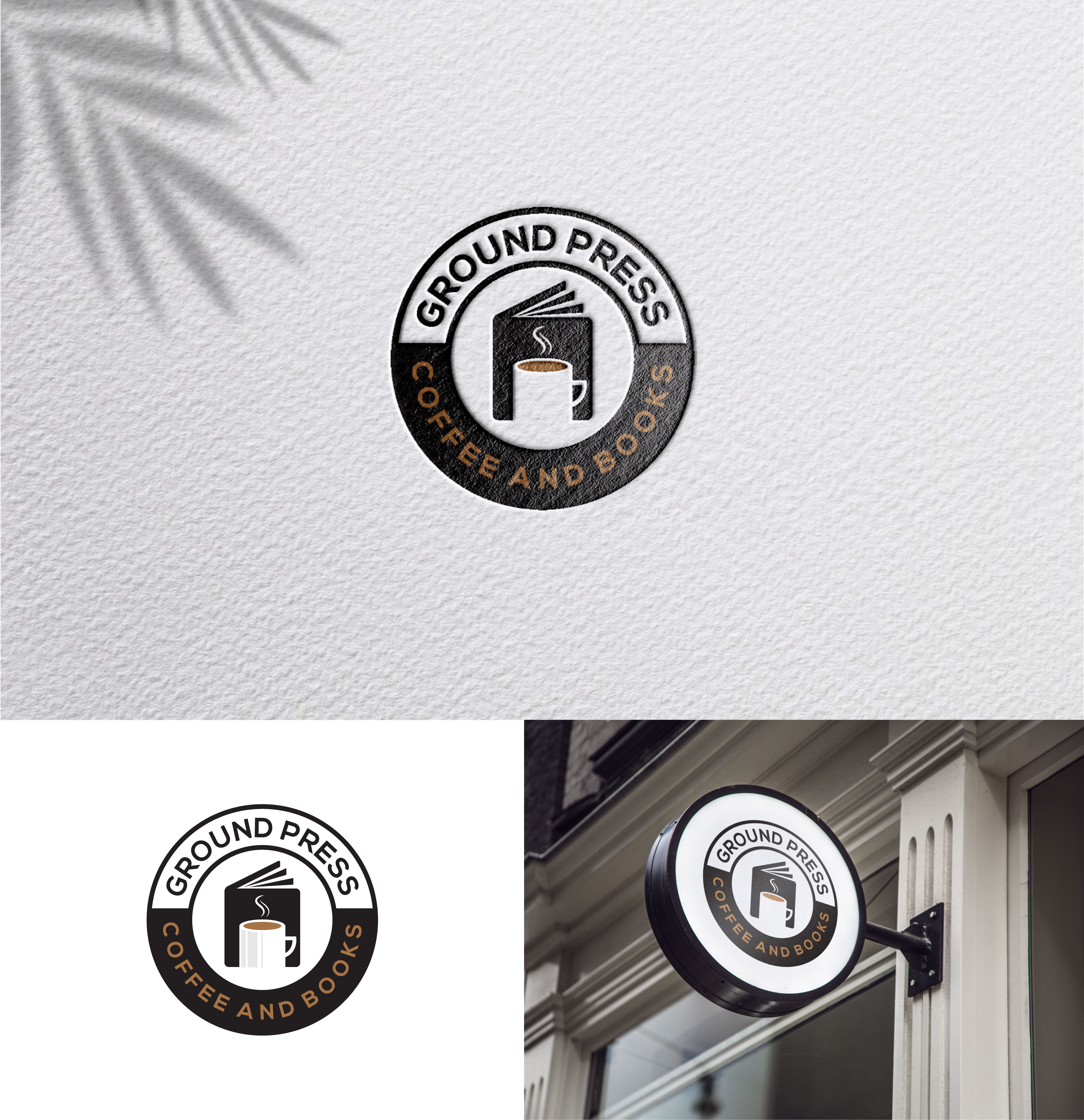 Logo Design by Arindam.Design for Ground Press  | Design #33049388