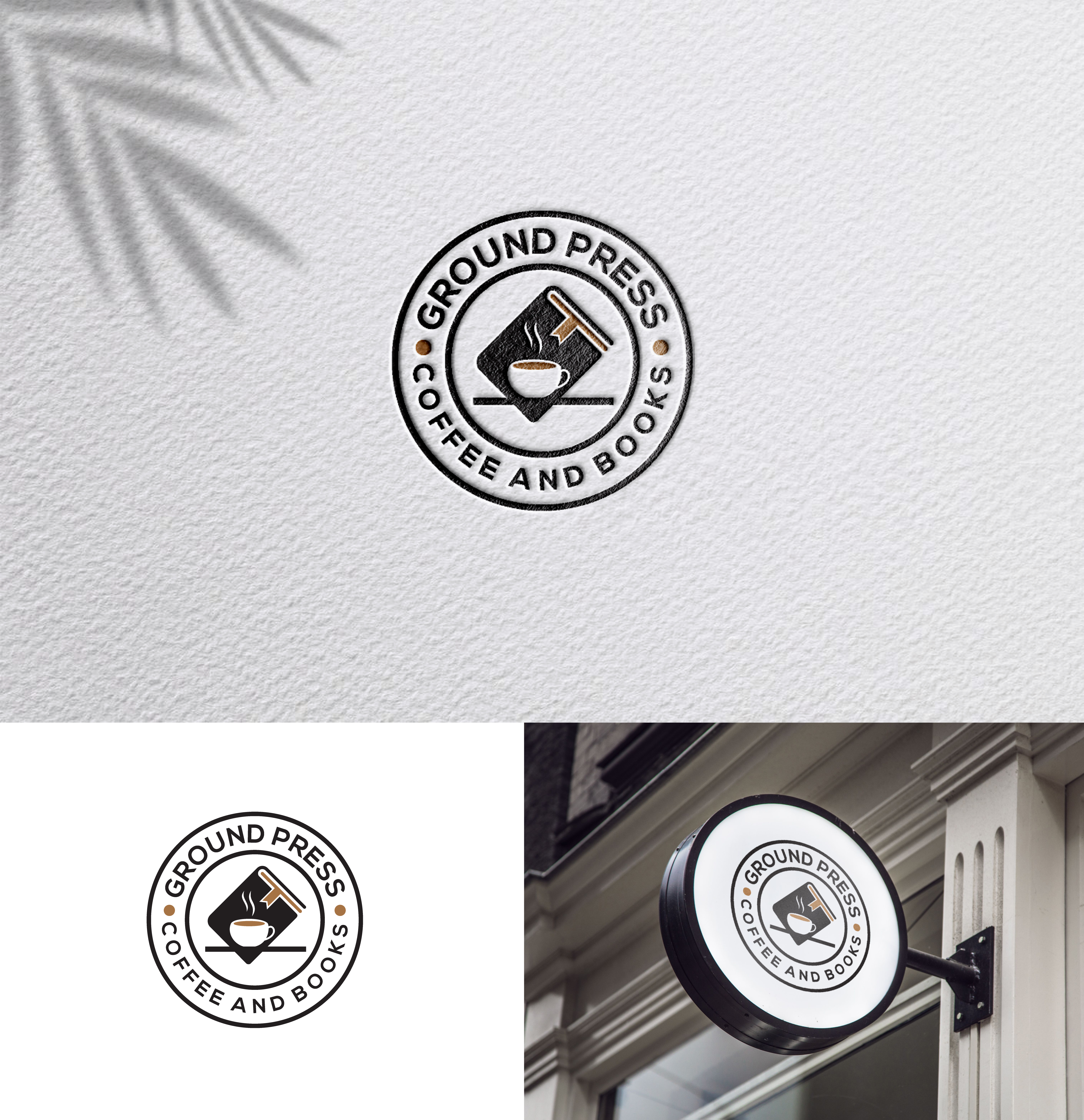 Logo Design by Arindam.Design for Ground Press  | Design #33049389
