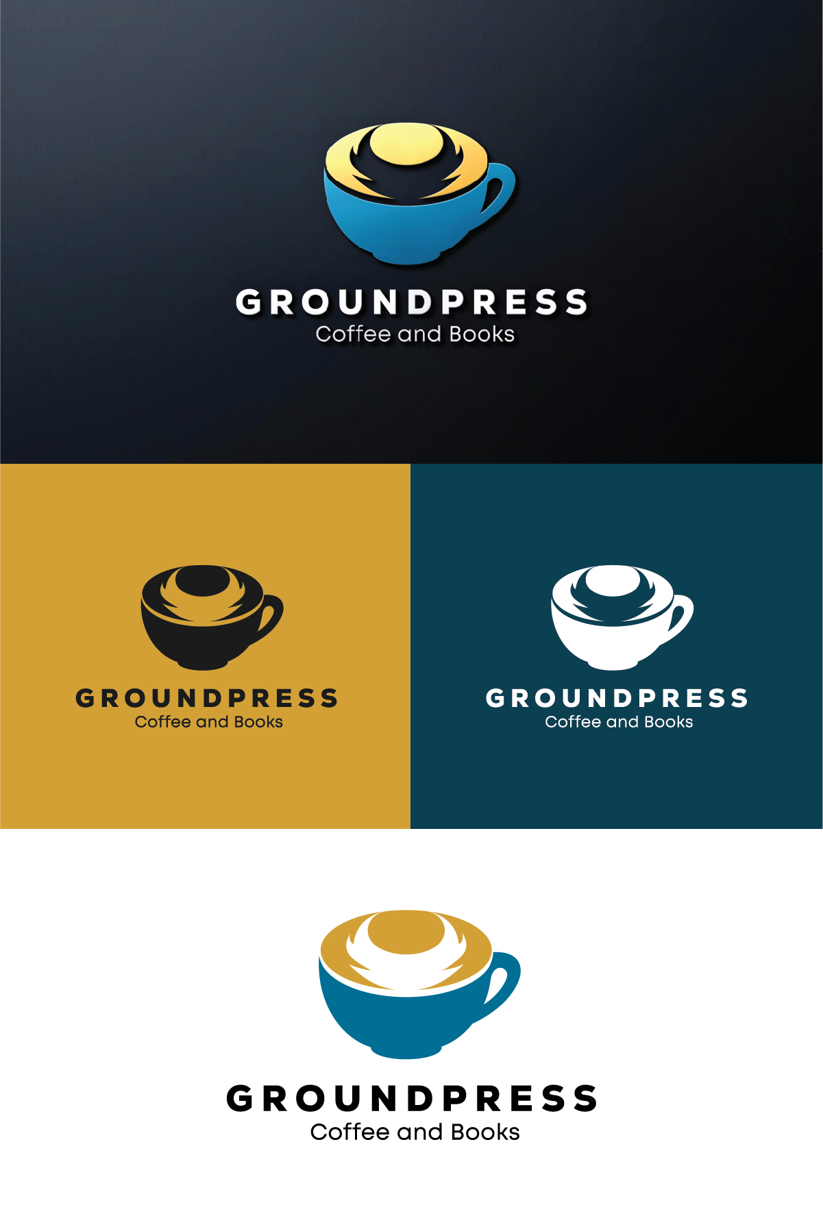 Logo Design by 99 Art.. for Ground Press  | Design #33049151