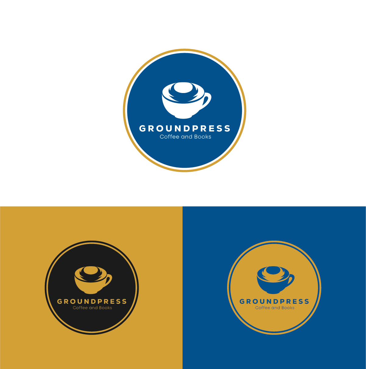 Logo Design by 99 Art.. for Ground Press  | Design #33049153