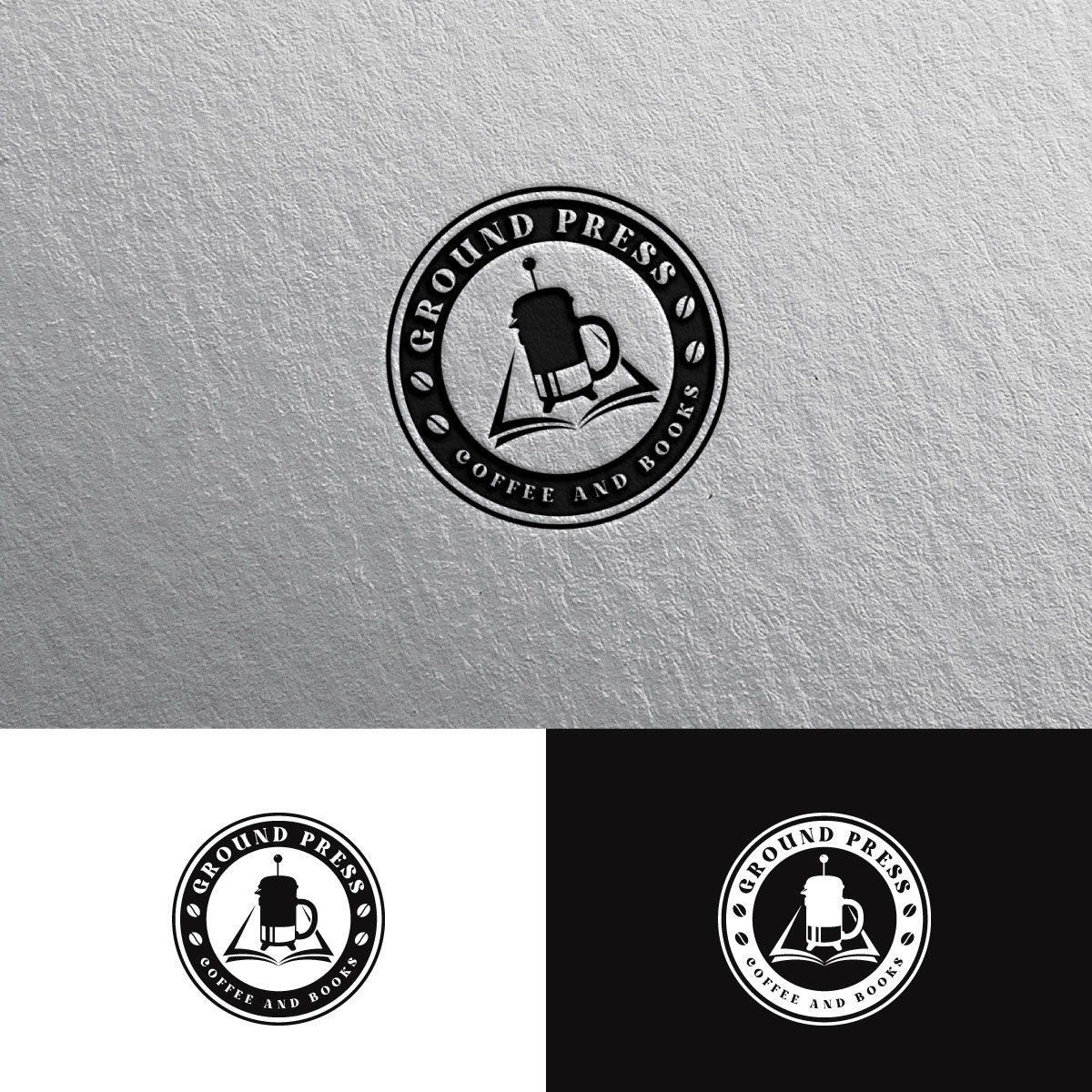 Logo Design by chris Ray for Ground Press  | Design #33047938