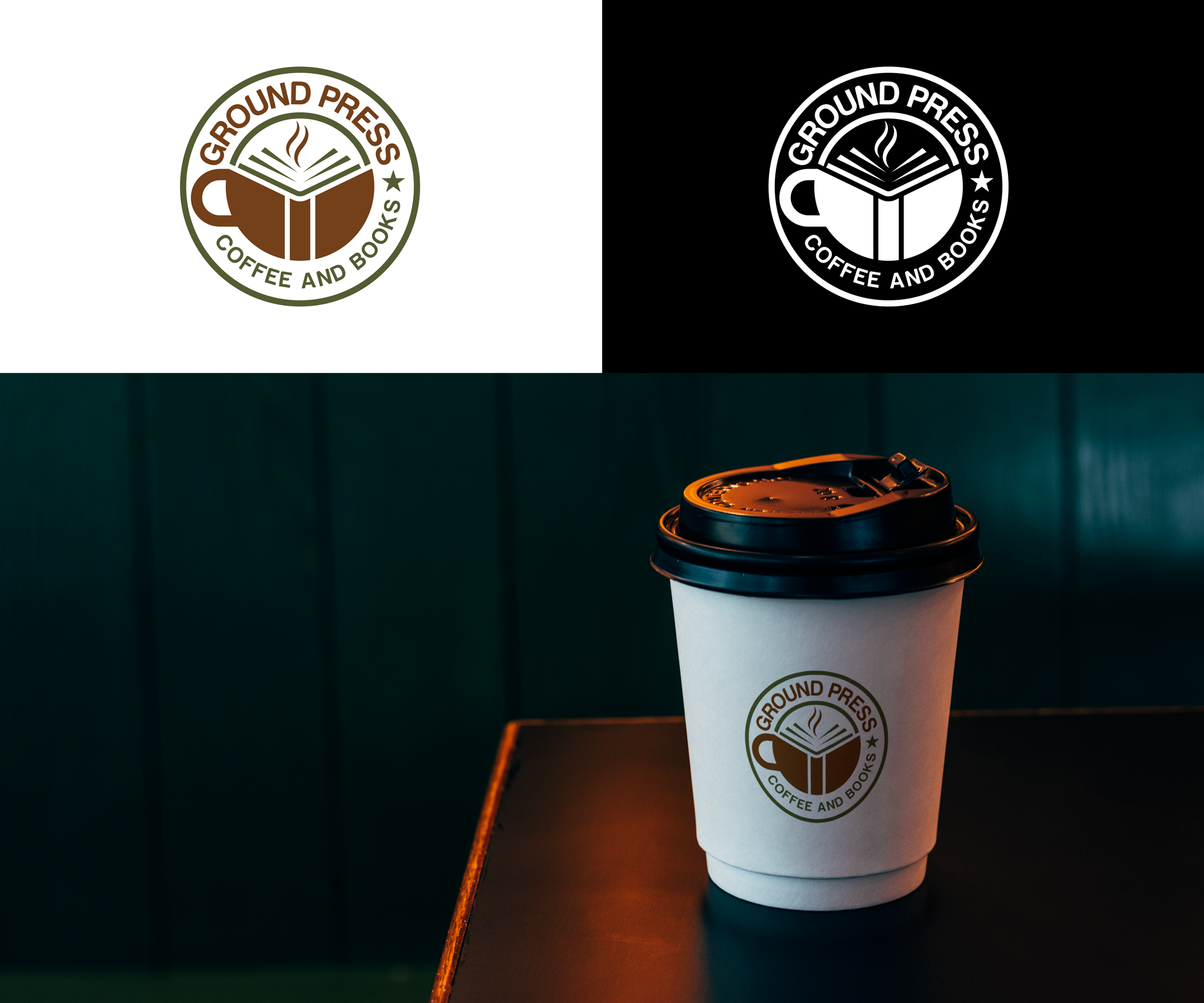 Diseño de Logo por RA-bica para Ground Press  | Diseño #33051055