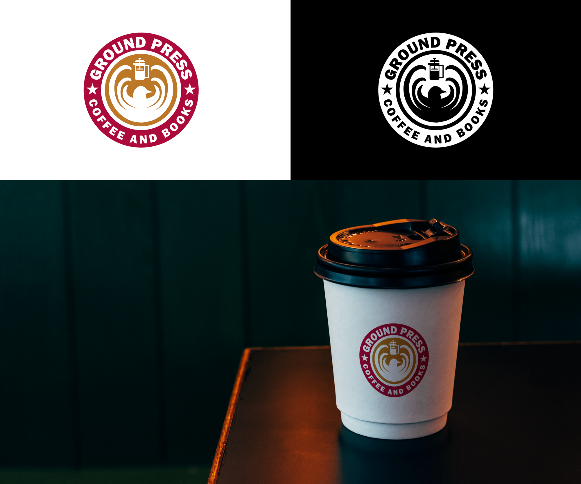 Diseño de Logo por RA-bica para Ground Press  | Diseño #33051059