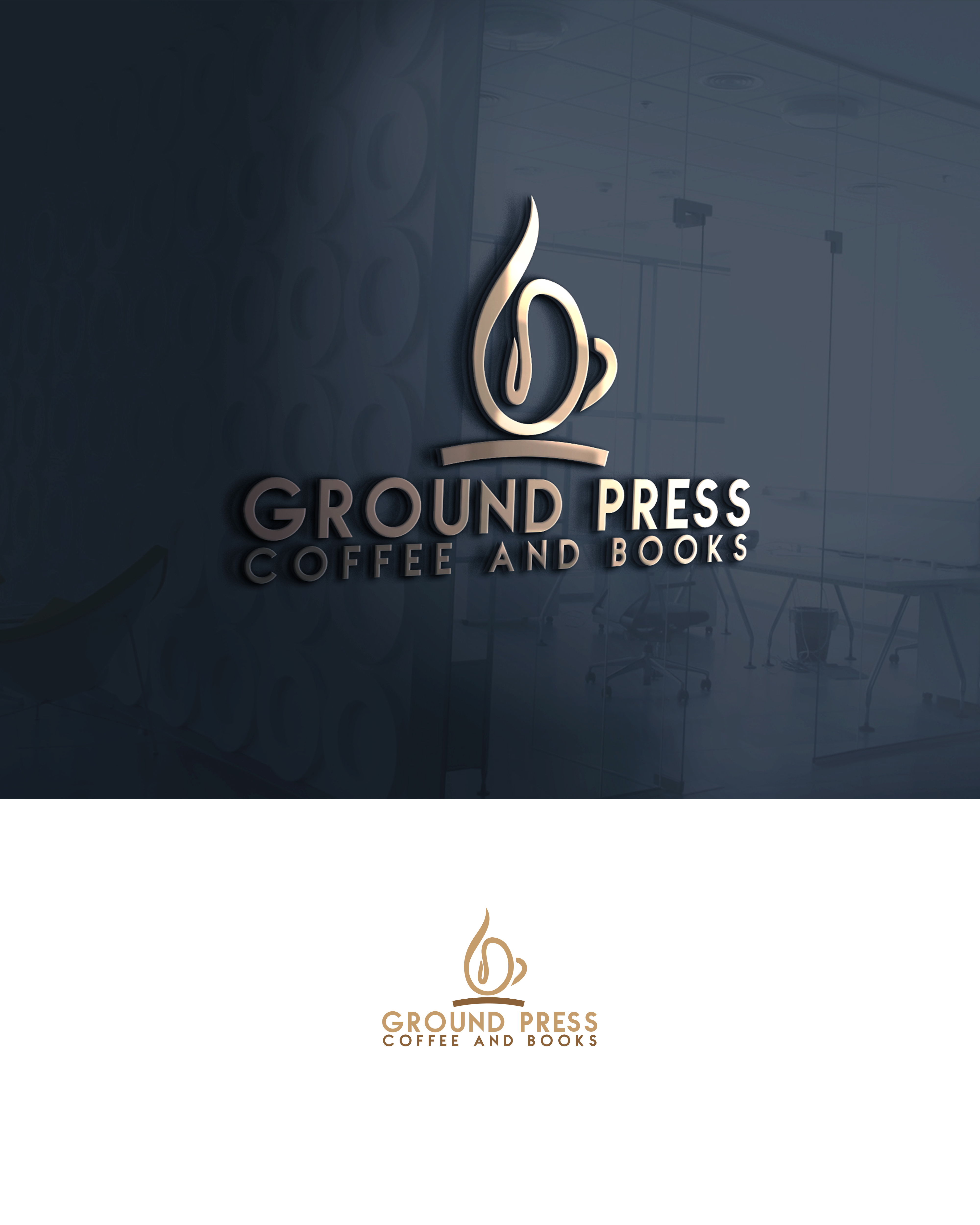 Logo Design by mekail for Ground Press  | Design #33048362