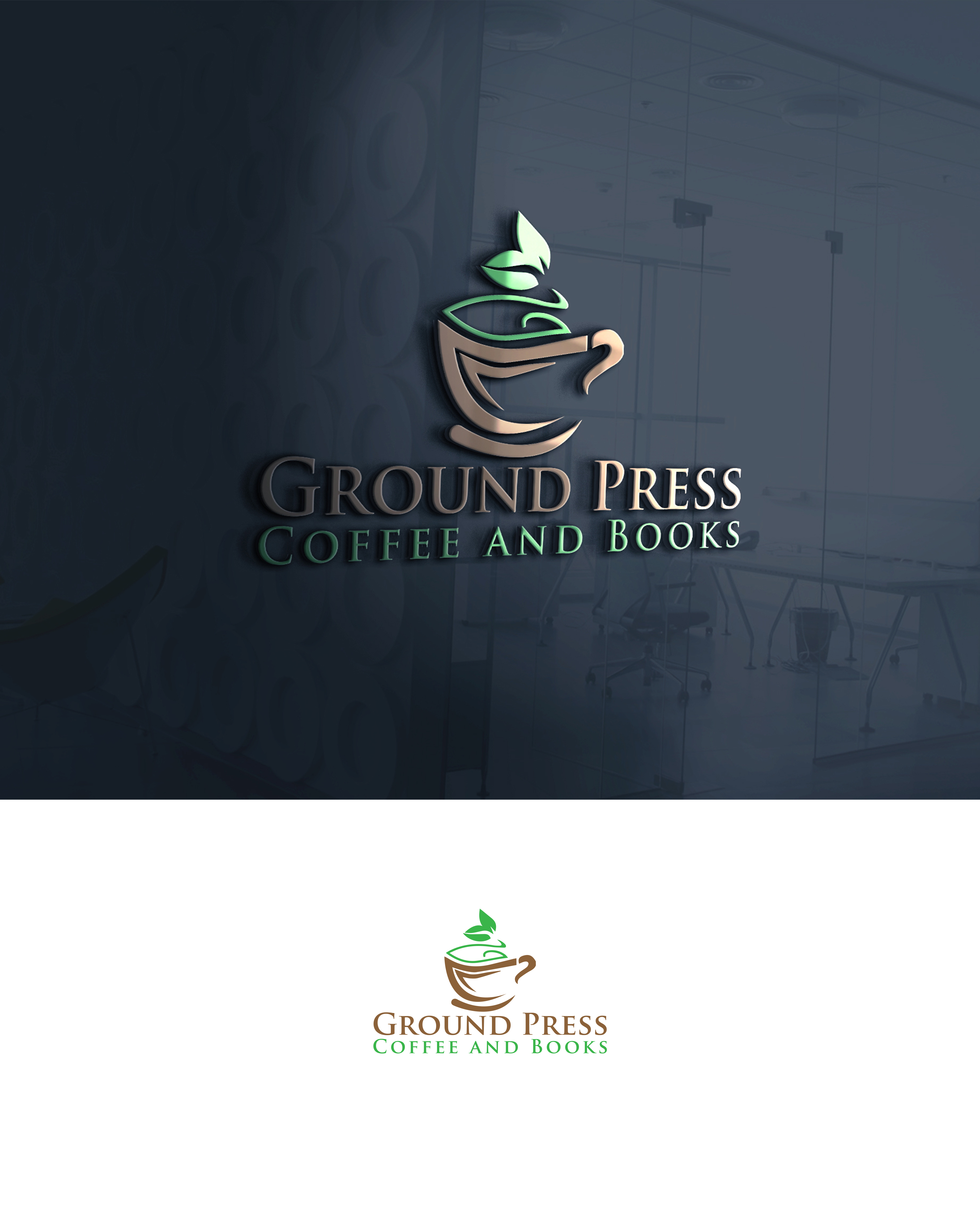 Logo Design by mekail for Ground Press  | Design #33048363