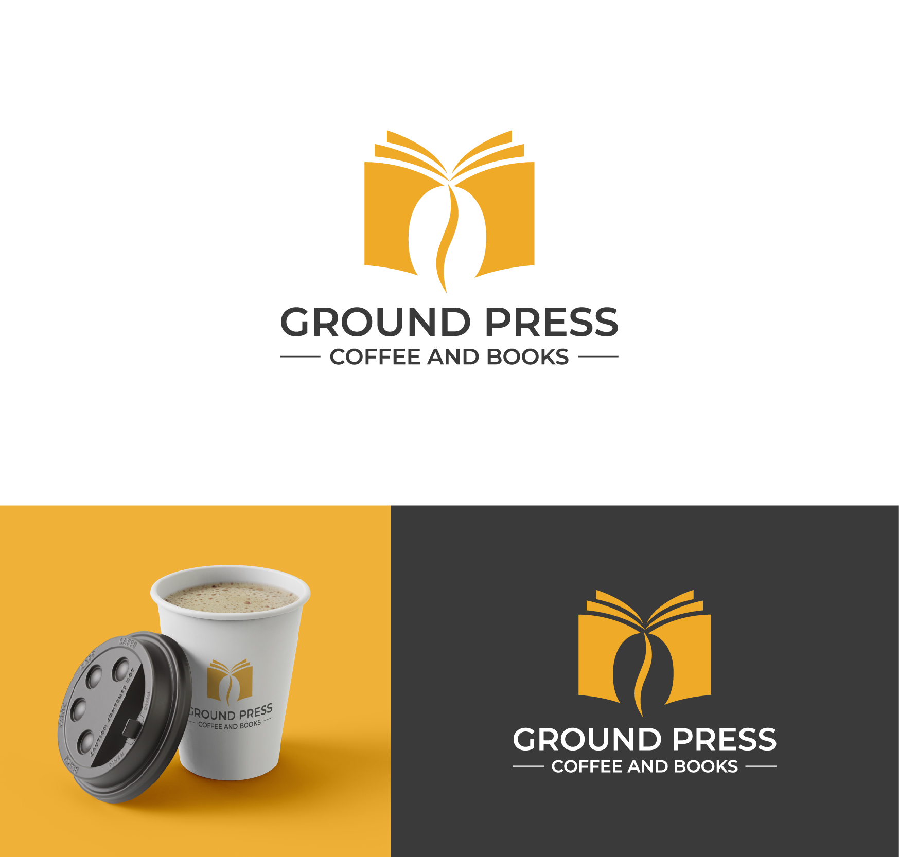 Logo Design by Hasin_Designs for Ground Press  | Design #33058631