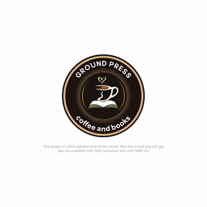Logo Design by Owl Design for Ground Press  | Design: #33095836
