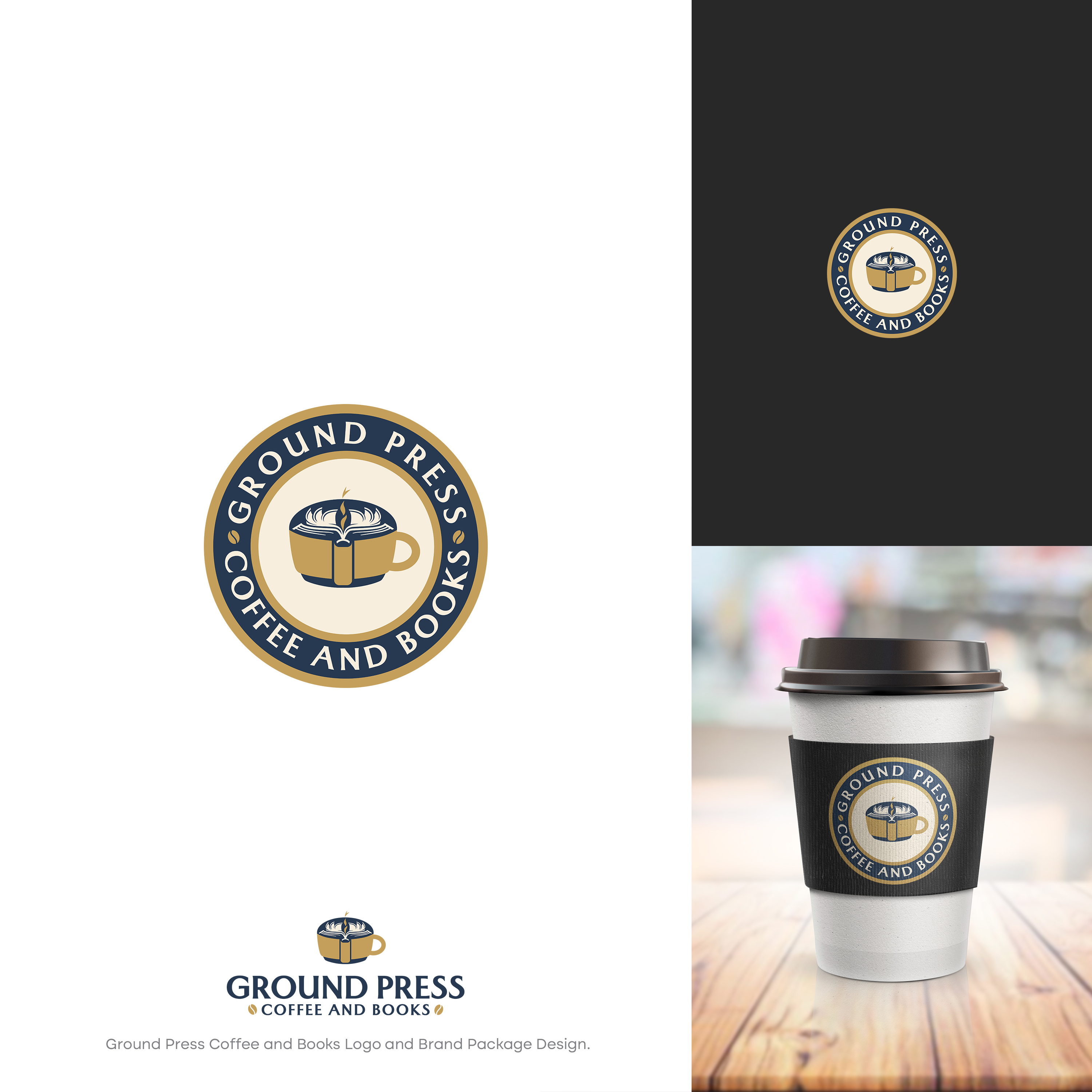Logo Design by Don Perez for Ground Press  | Design #33096146