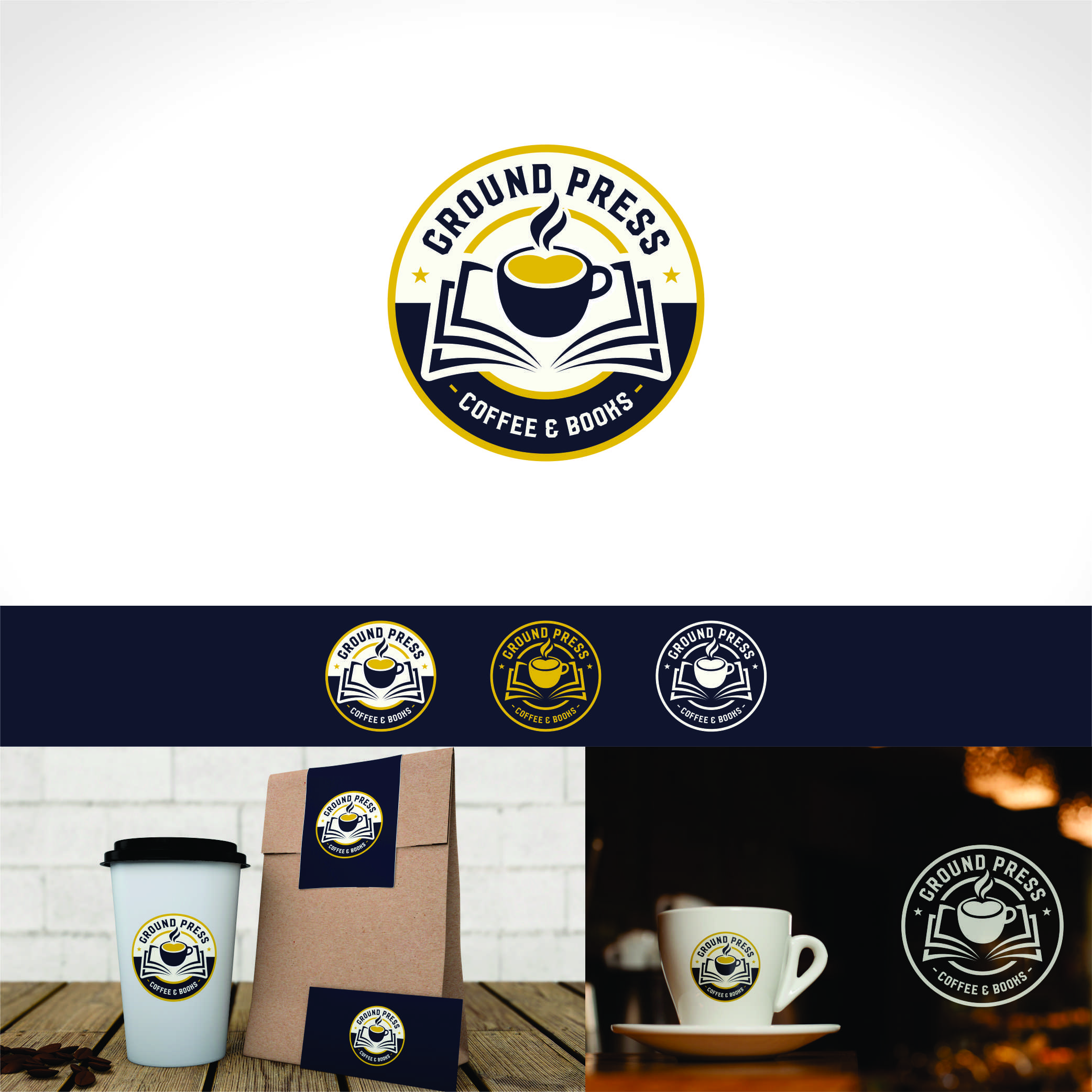 Design de Logo par Nicolene Barnard pour Ground Press  | Design #33097545