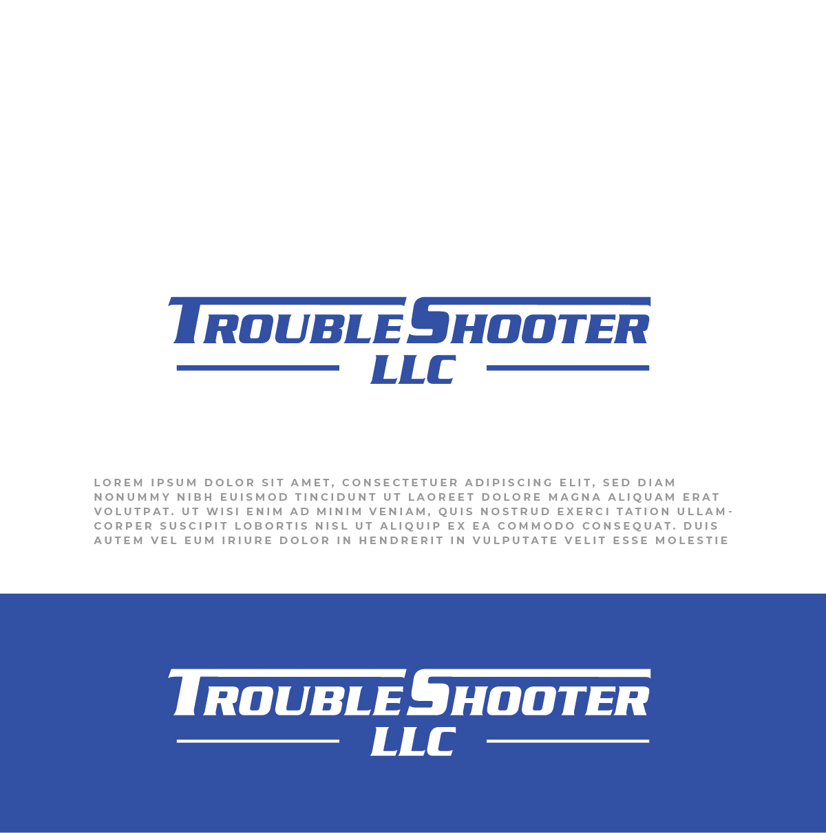 Logo-Design von 99 Art.. für Trouble Shooter LLC | Design #33051285