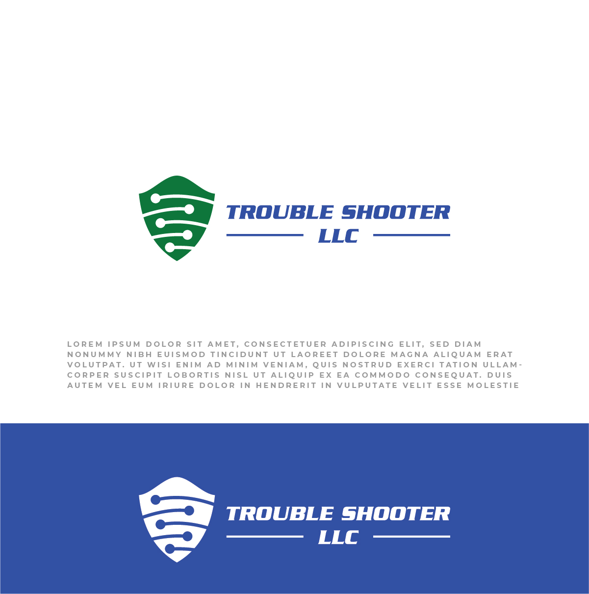 Diseño de Logo por 99 Art.. para Trouble Shooter LLC | Diseño #33051537