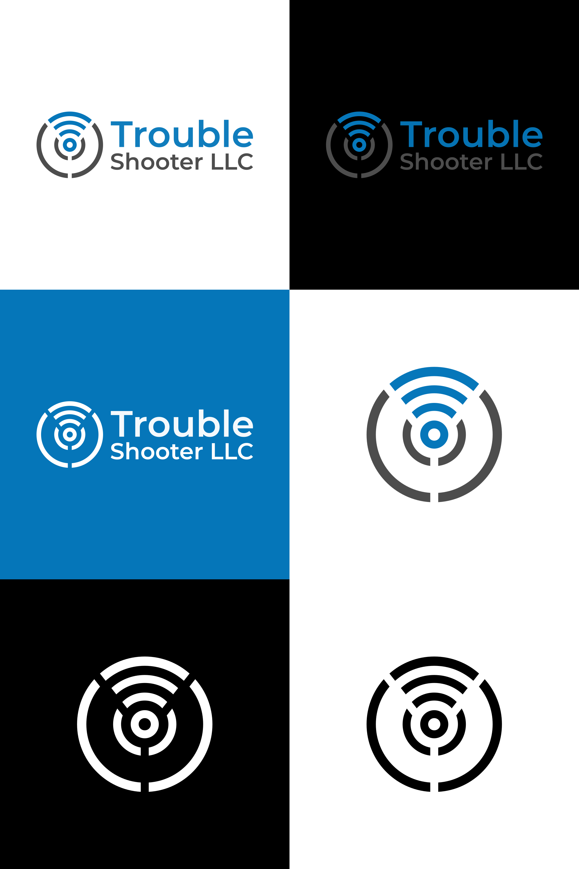 Logo Design by MRlogoDsgn for Trouble Shooter LLC | Design #33051715
