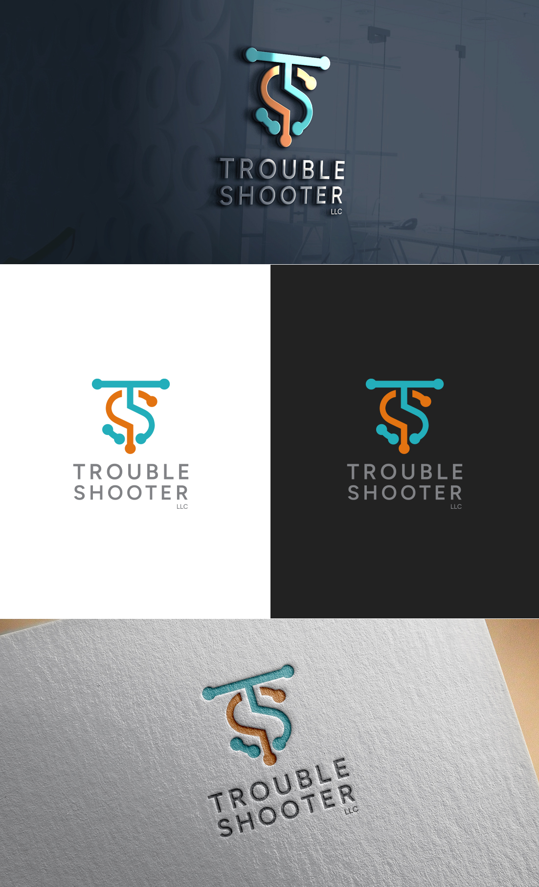 Diseño de Logo por GLDesigns para Trouble Shooter LLC | Diseño #33052449