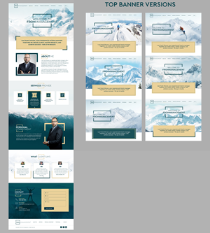 Web Design par Blue Sparrow pour frohmanagement | Design : #33070519