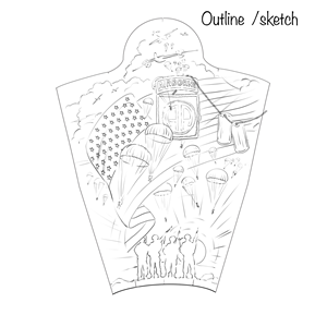 Diseño de Tatuaje por Ukrdesign para este proyecto | Diseño: #33064669