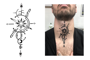 Tattoo Design by Zarina Tama for this project | Design #33103818