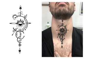 Tattoo Design by Zarina Tama for this project | Design: #33104004