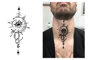 Tattoo Design by Zarina Tama for this project | Design: #33106038
