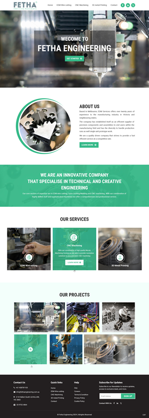 Web Design by pb for this project | Design: #33071129