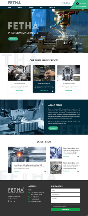 Web Design by pb for this project | Design: #33071131
