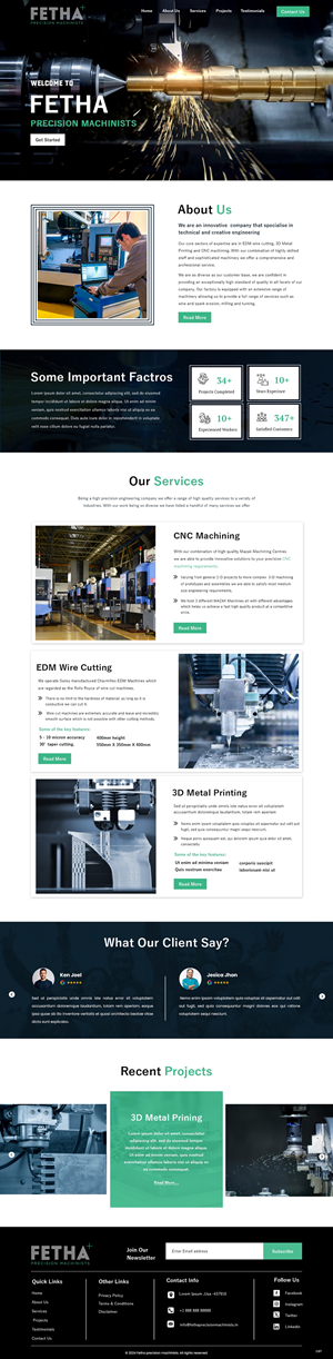 Web Design by pb for this project | Design: #33071136