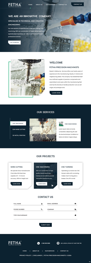 Web Design by pb for this project | Design: #33071137