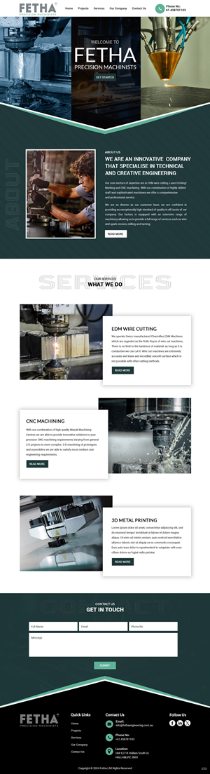 Web Design by pb for this project | Design: #33071146