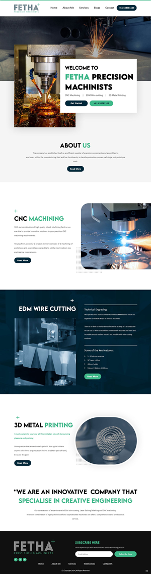 Web Design by pb for this project | Design: #33078750