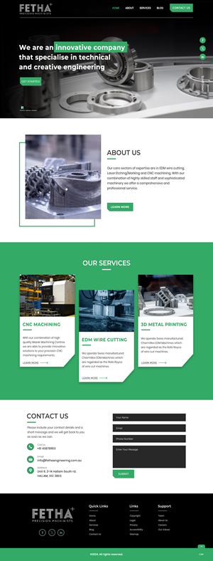 Web Design by pb for this project | Design: #33078752
