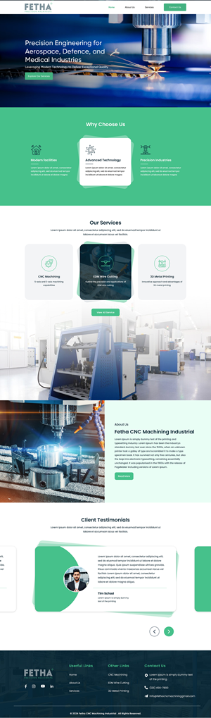 Web Design by Sbss for this project | Design: #33070356