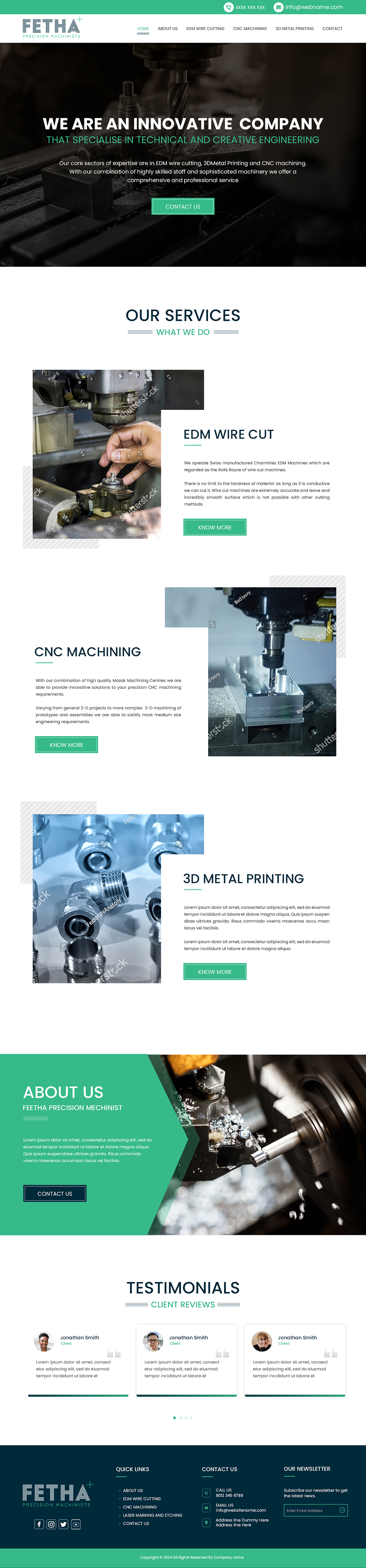 Web Design by Creations Box 2015 for this project | Design #33082928