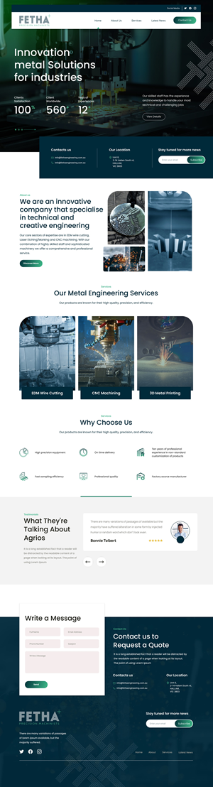 Web Design by NZ Creatives for this project | Design: #33074785