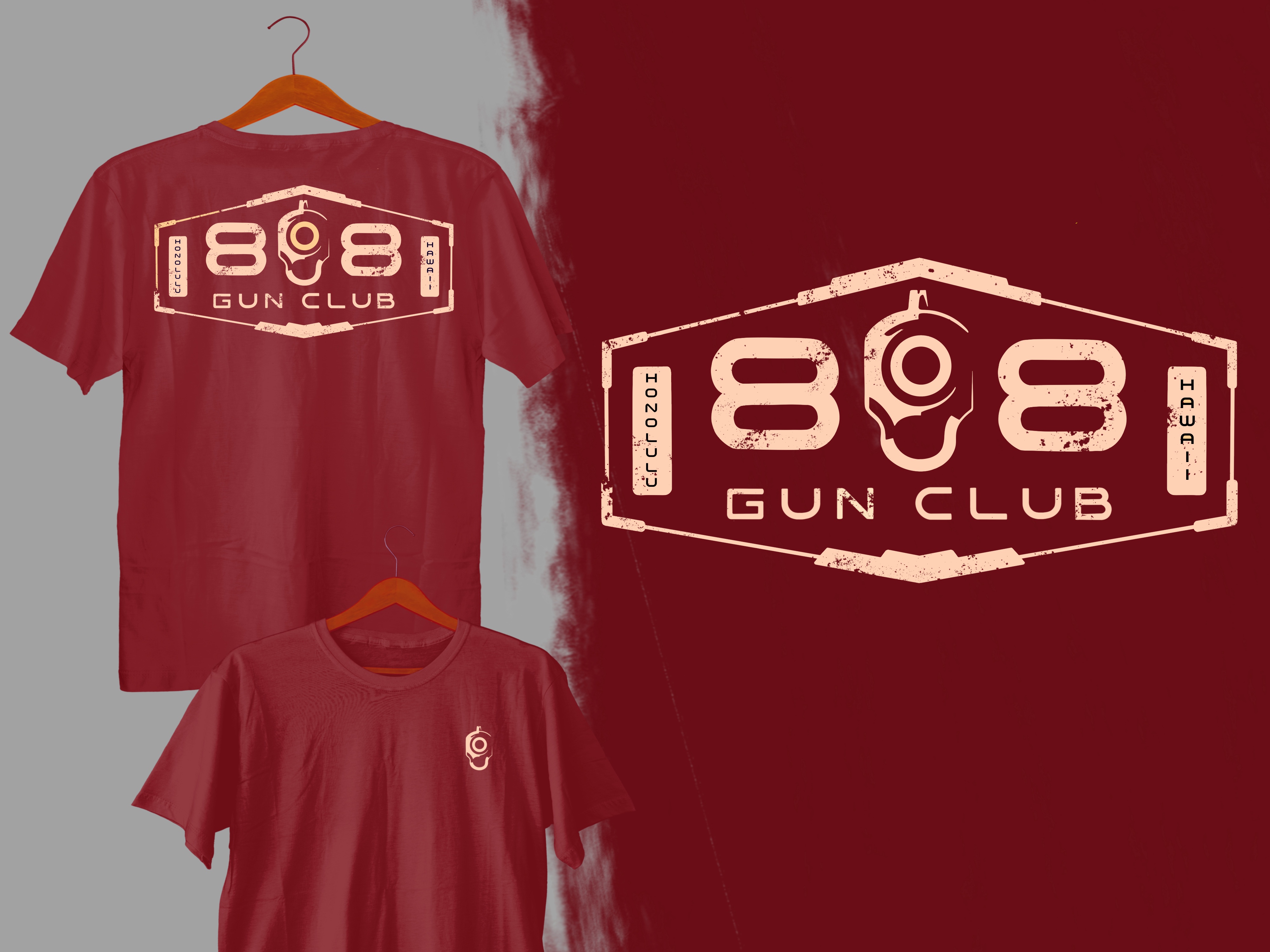 Design de T-shirt par Letterdot pour 808 Gun Vlub | Design #33065178