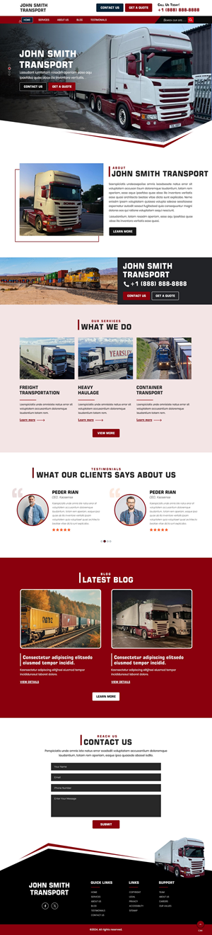 Web Design by pb for this project | Design: #33071157