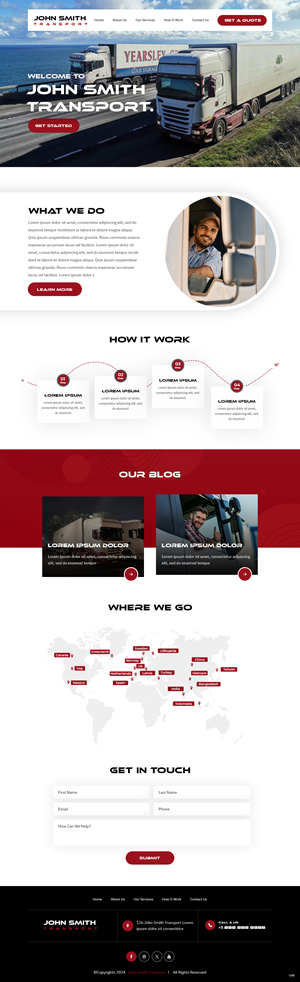 Web Design by pb for this project | Design: #33071160