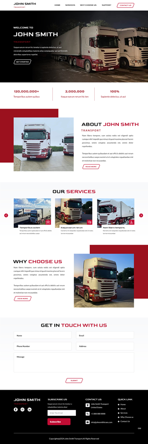 Web Design by pb for this project | Design: #33071164