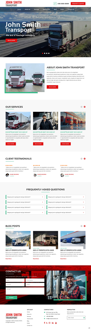 Web Design by pb for this project | Design: #33071169
