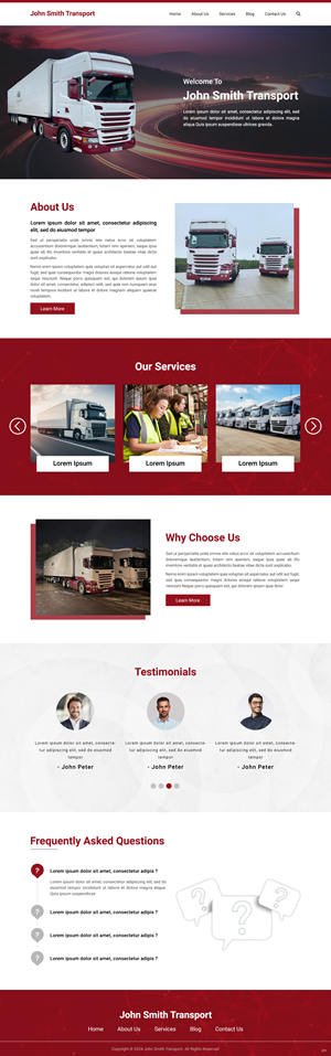 Web Design by pb for this project | Design: #33071170