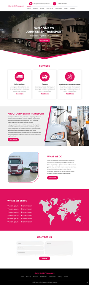 Web Design by pb for this project | Design: #33078759
