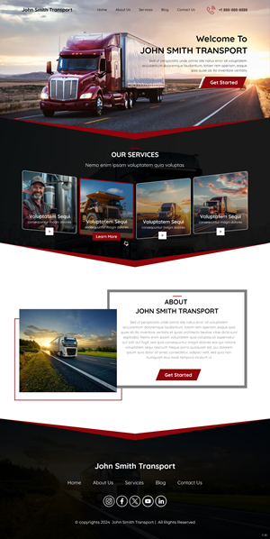 Web Design by pb for this project | Design: #33078760