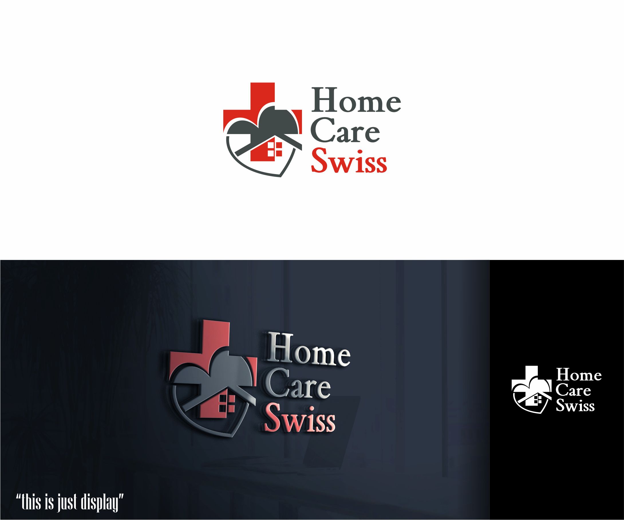 Logo Design by alkaline for Home Care Swiss GmbH | Design #33066034