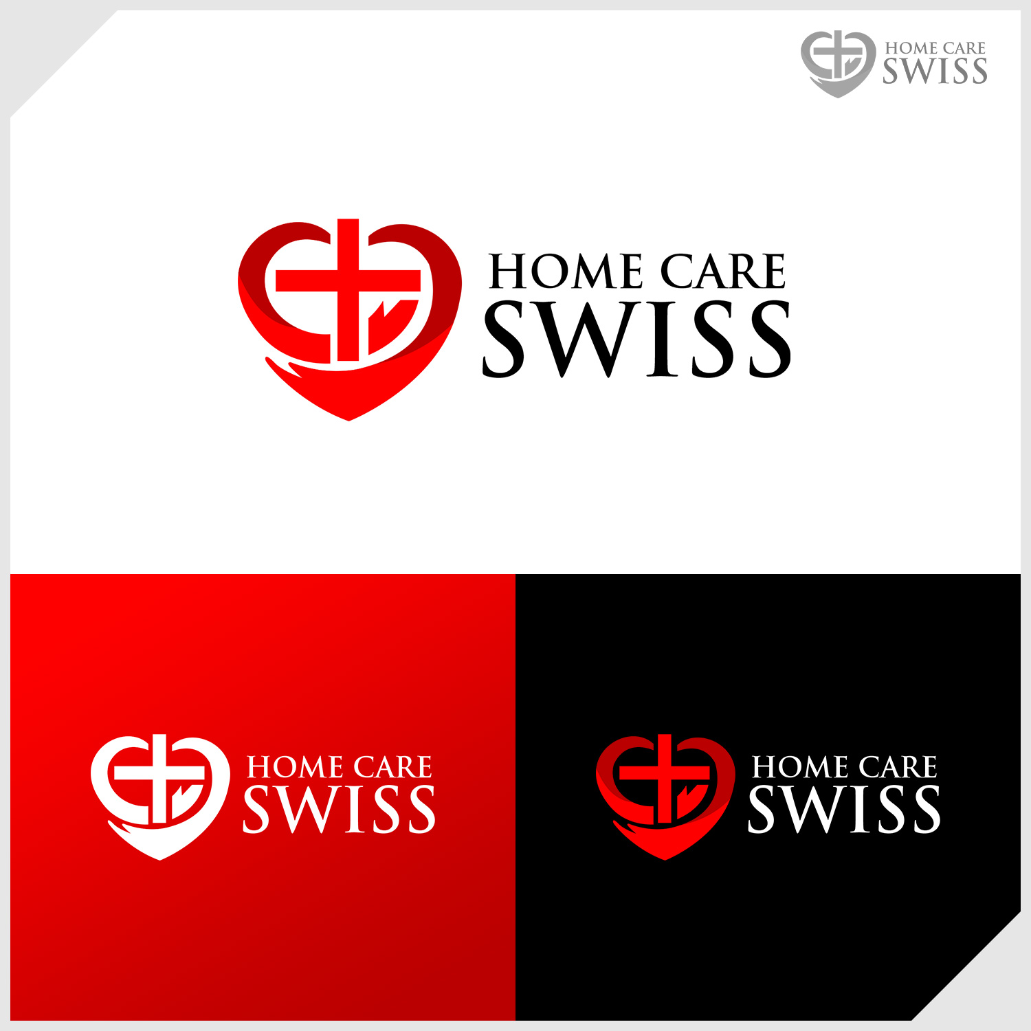 Logo Design by IDesign1606 for Home Care Swiss GmbH | Design #33069639